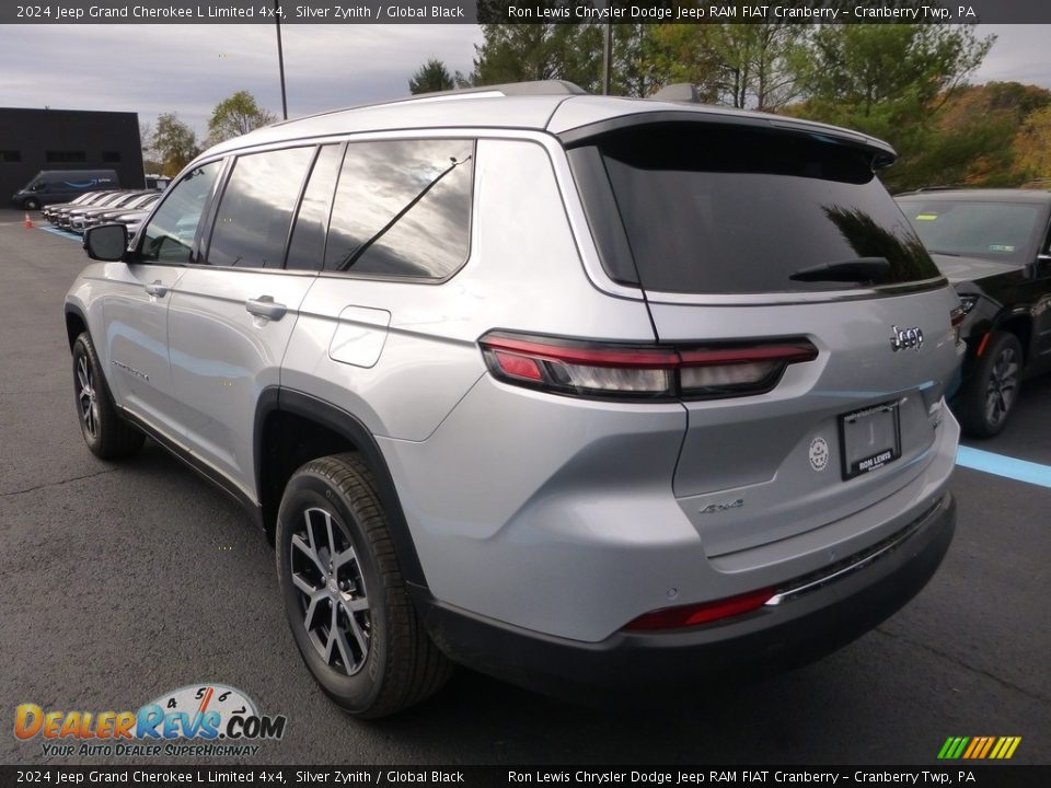Silver Zynith 2024 Jeep Grand Cherokee L Limited 4x4 Photo #3
