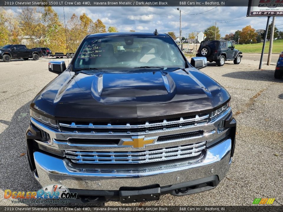 2019 Chevrolet Silverado 1500 LT Crew Cab 4WD Havana Brown Metallic / Dark Ash/Jet Black Photo #2