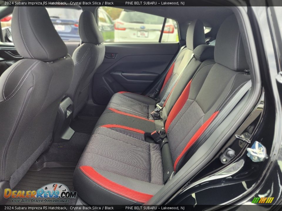 Rear Seat of 2024 Subaru Impreza RS Hatchback Photo #7