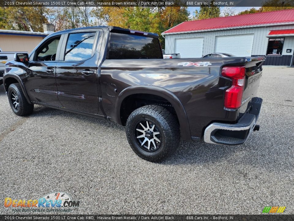 2019 Chevrolet Silverado 1500 LT Crew Cab 4WD Havana Brown Metallic / Dark Ash/Jet Black Photo #5