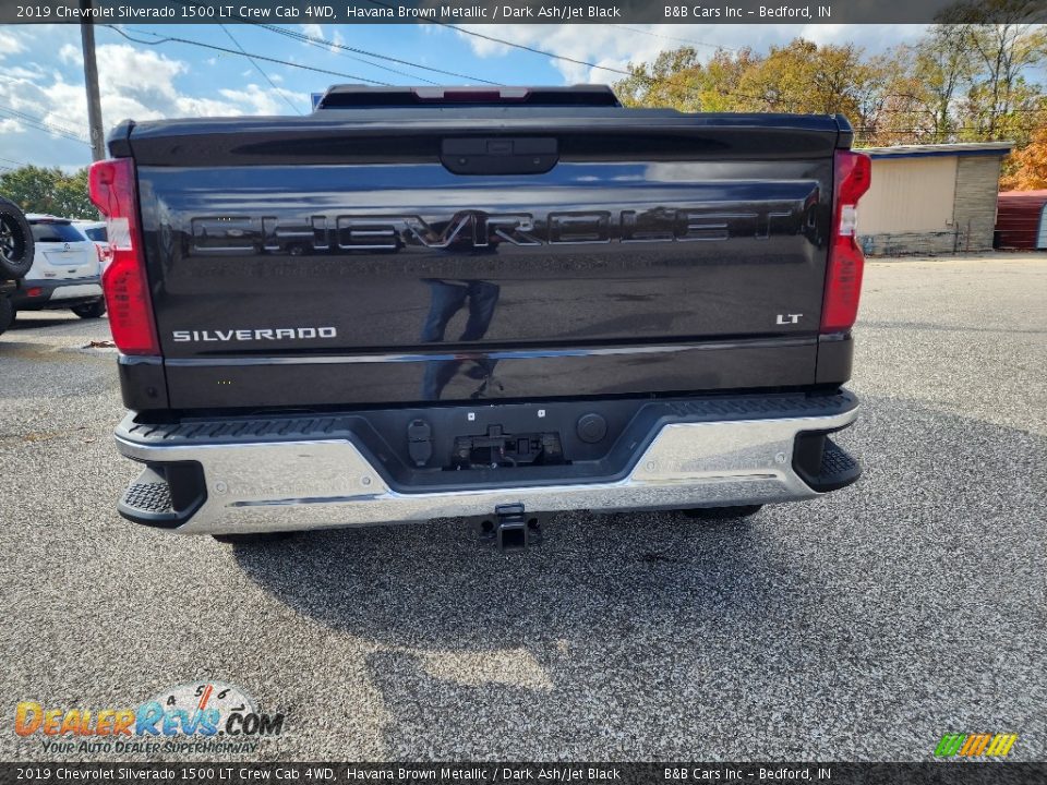 2019 Chevrolet Silverado 1500 LT Crew Cab 4WD Havana Brown Metallic / Dark Ash/Jet Black Photo #6