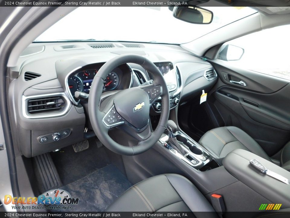 Jet Black Interior - 2024 Chevrolet Equinox Premier Photo #21