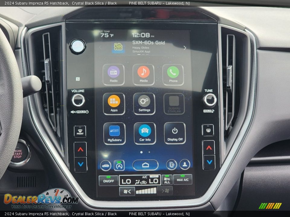 Controls of 2024 Subaru Impreza RS Hatchback Photo #11