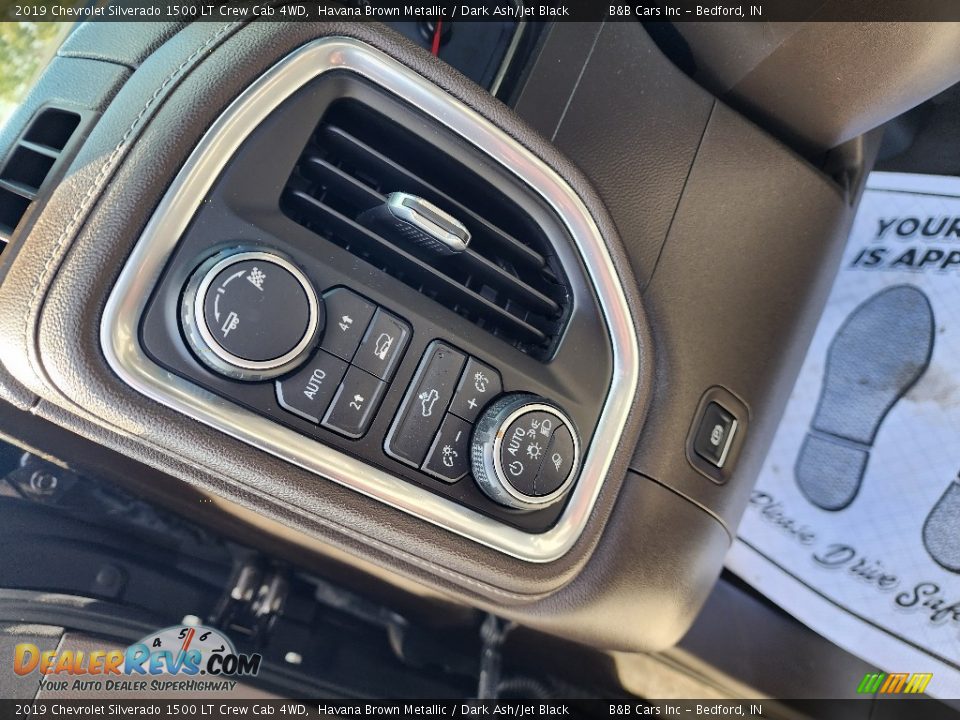 2019 Chevrolet Silverado 1500 LT Crew Cab 4WD Havana Brown Metallic / Dark Ash/Jet Black Photo #11