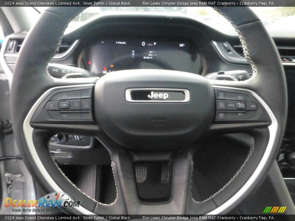 2024 Jeep Grand Cherokee L Limited 4x4 Steering Wheel Photo #17