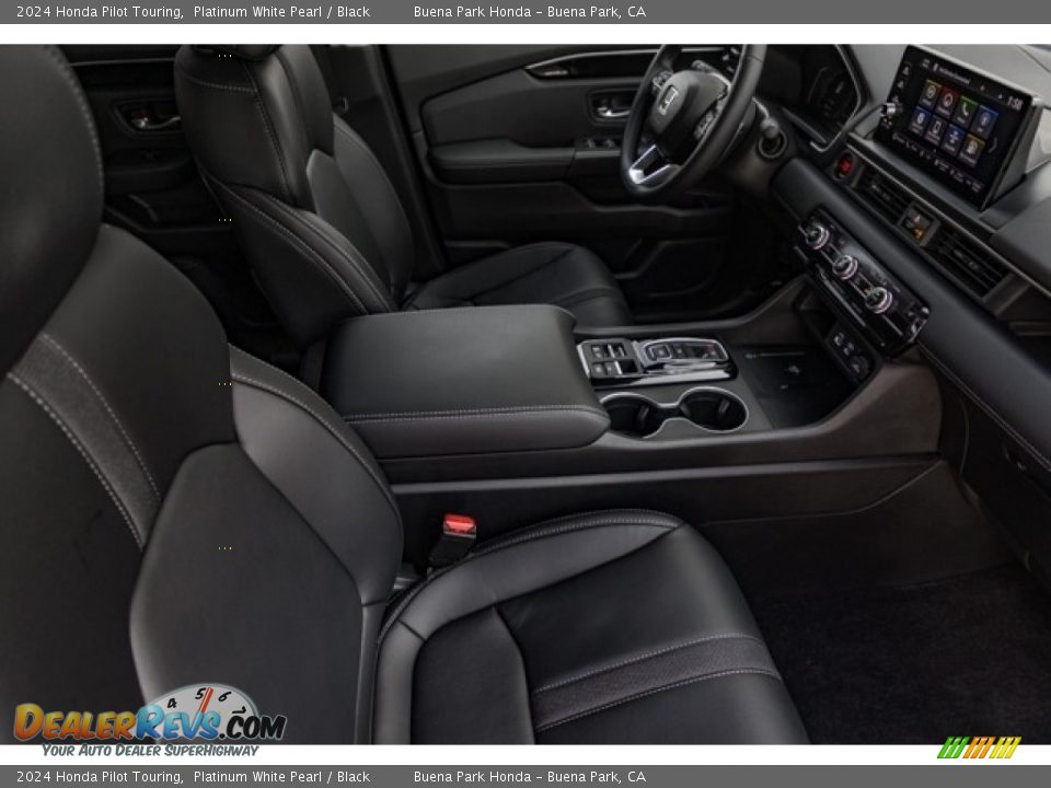 Black Interior - 2024 Honda Pilot Touring Photo #28