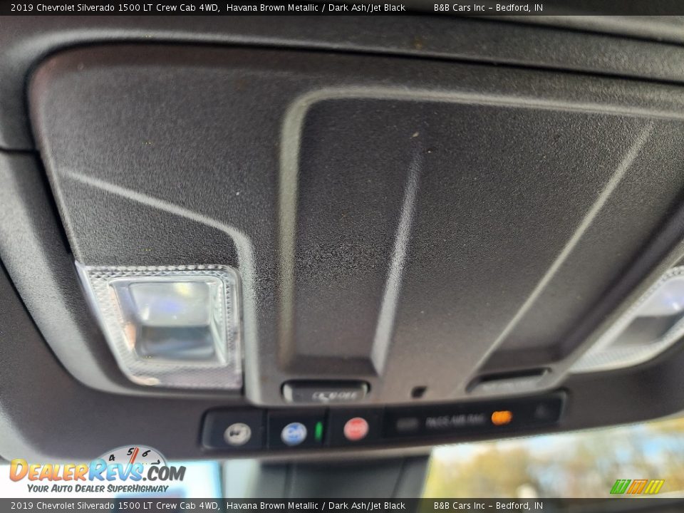 2019 Chevrolet Silverado 1500 LT Crew Cab 4WD Havana Brown Metallic / Dark Ash/Jet Black Photo #17