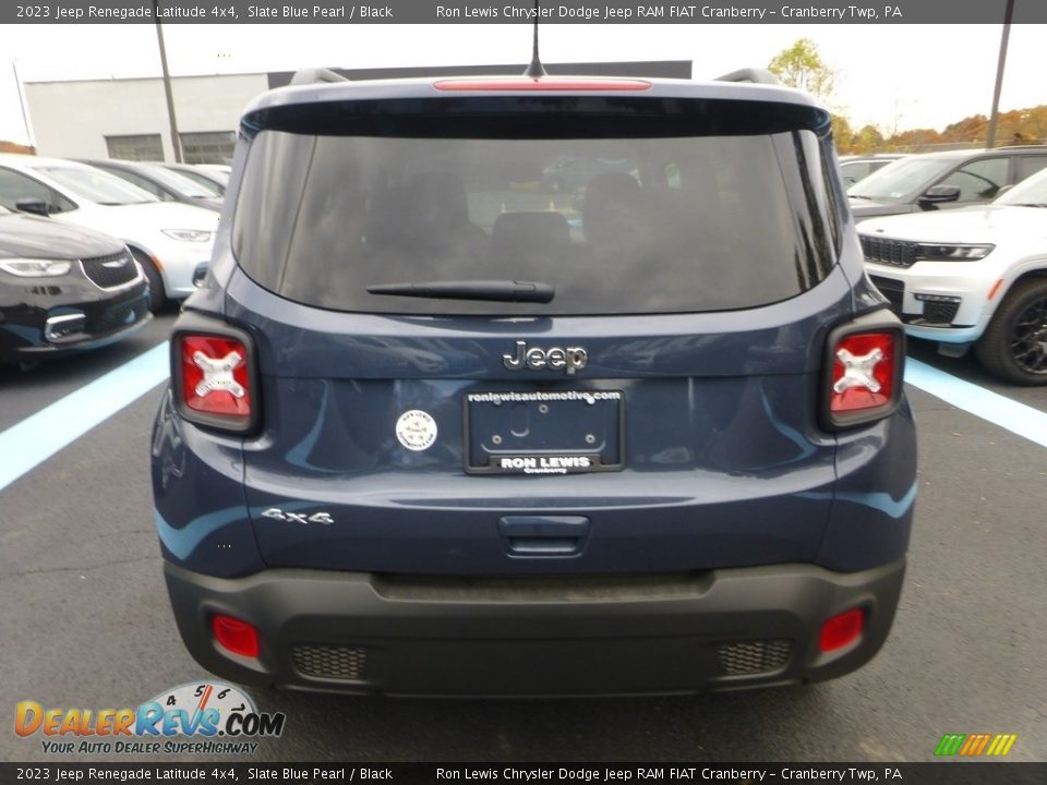 2023 Jeep Renegade Latitude 4x4 Slate Blue Pearl / Black Photo #3