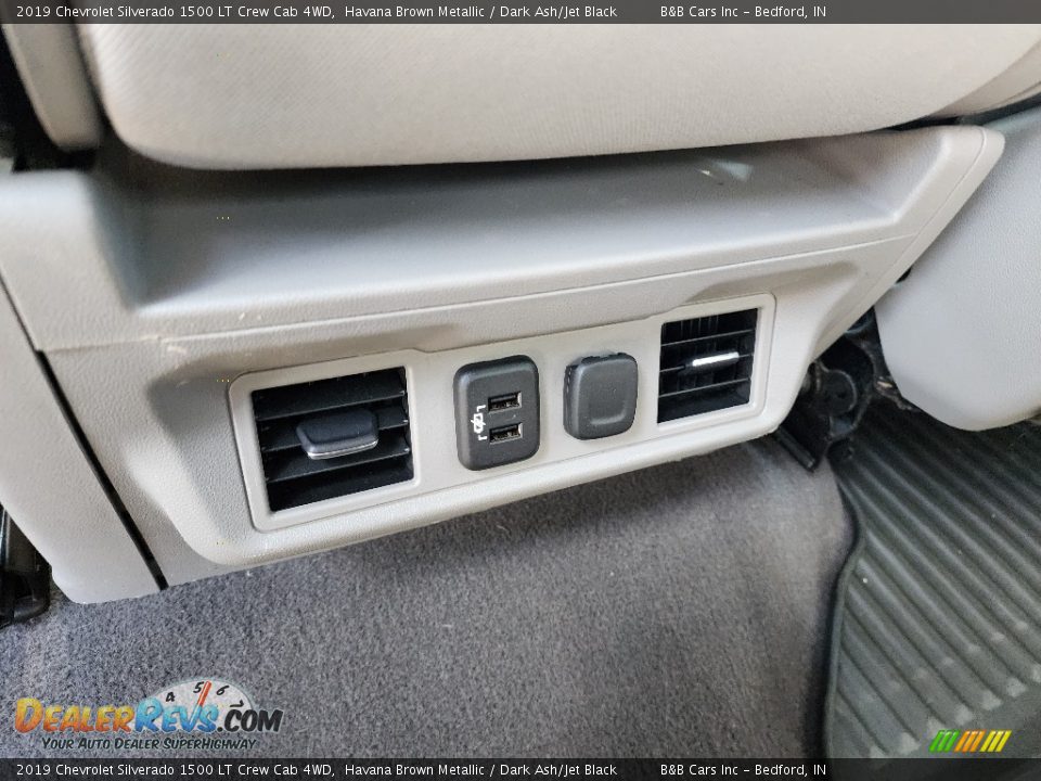 2019 Chevrolet Silverado 1500 LT Crew Cab 4WD Havana Brown Metallic / Dark Ash/Jet Black Photo #20