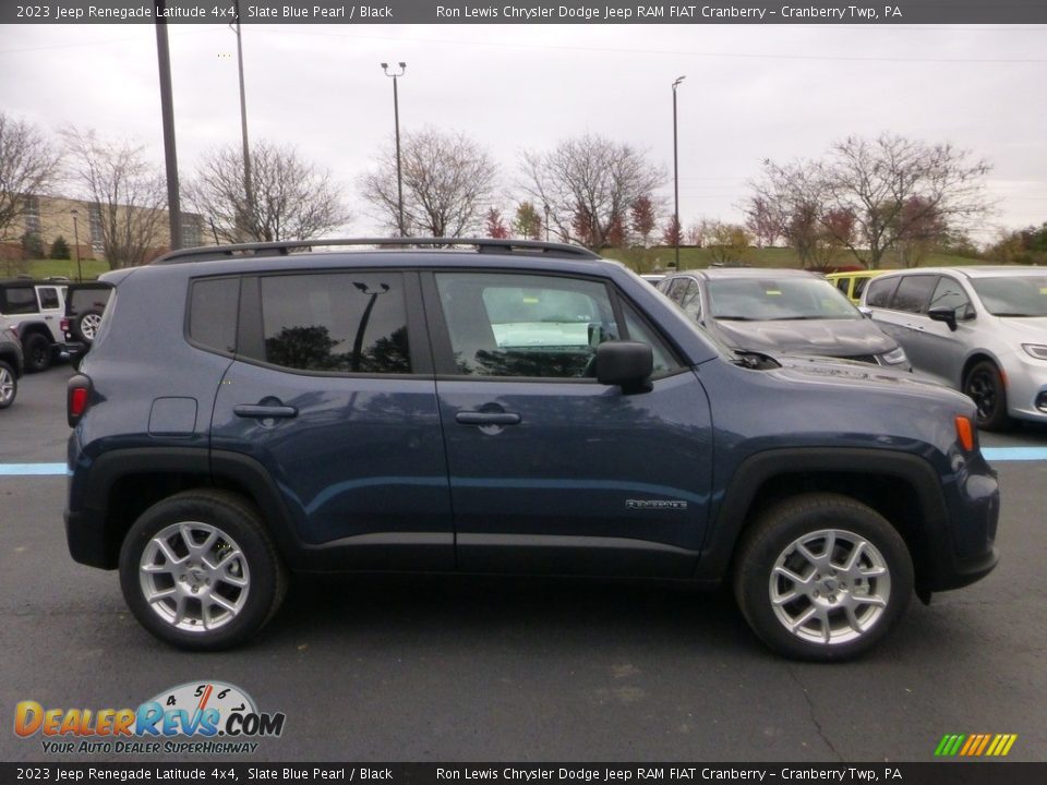 Slate Blue Pearl 2023 Jeep Renegade Latitude 4x4 Photo #6