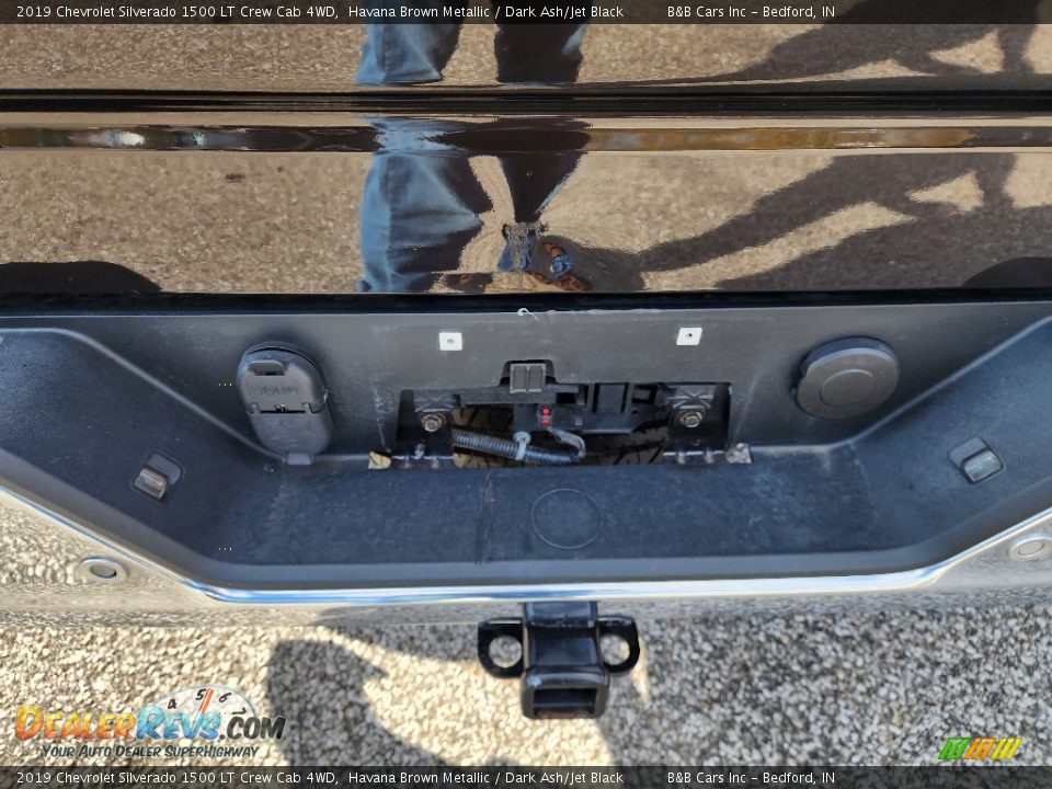 2019 Chevrolet Silverado 1500 LT Crew Cab 4WD Havana Brown Metallic / Dark Ash/Jet Black Photo #22