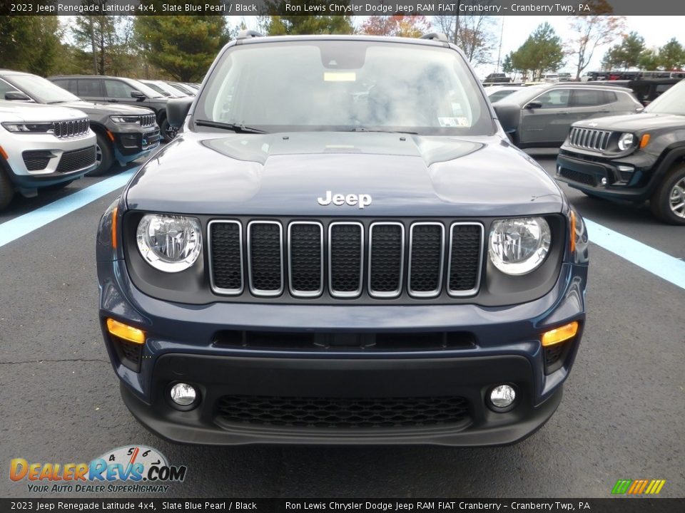 Slate Blue Pearl 2023 Jeep Renegade Latitude 4x4 Photo #8