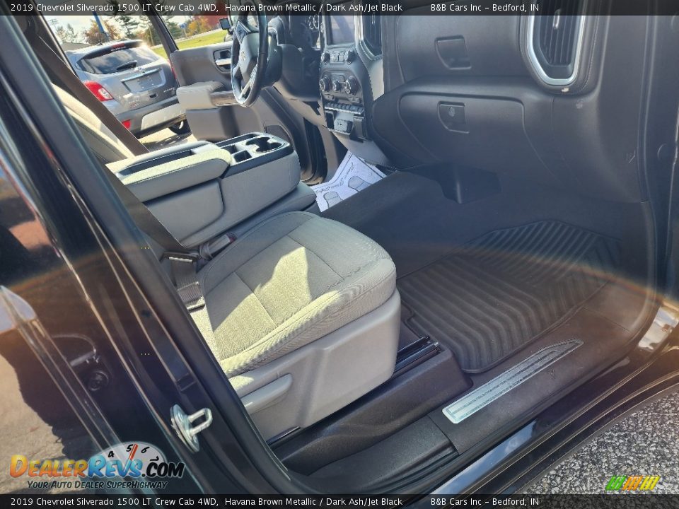 2019 Chevrolet Silverado 1500 LT Crew Cab 4WD Havana Brown Metallic / Dark Ash/Jet Black Photo #24
