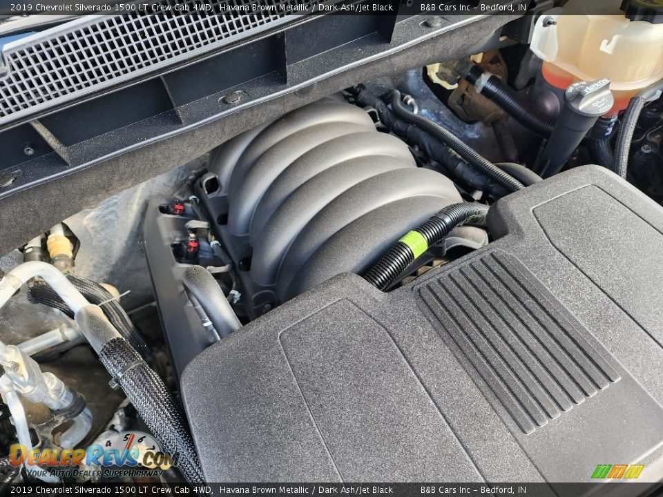 2019 Chevrolet Silverado 1500 LT Crew Cab 4WD Havana Brown Metallic / Dark Ash/Jet Black Photo #26