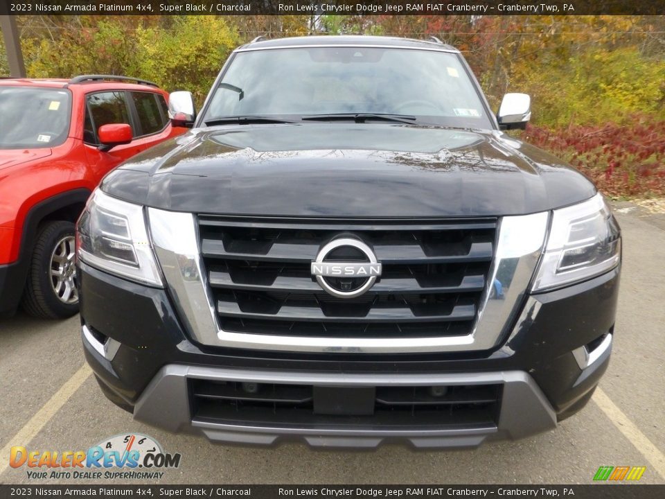 Super Black 2023 Nissan Armada Platinum 4x4 Photo #3