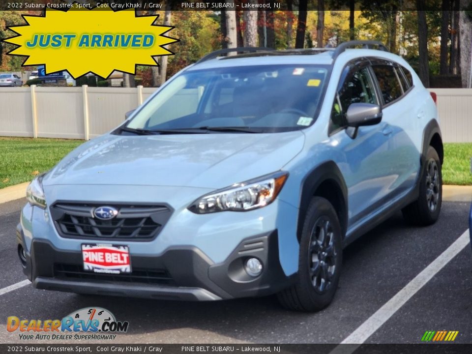 2022 Subaru Crosstrek Sport Cool Gray Khaki / Gray Photo #1