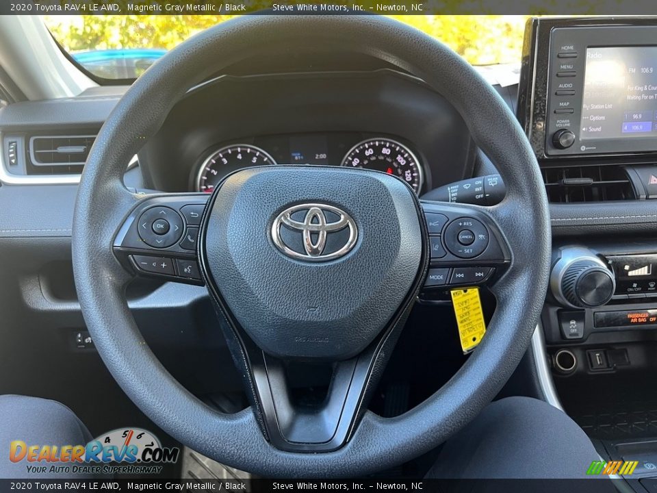 2020 Toyota RAV4 LE AWD Steering Wheel Photo #12