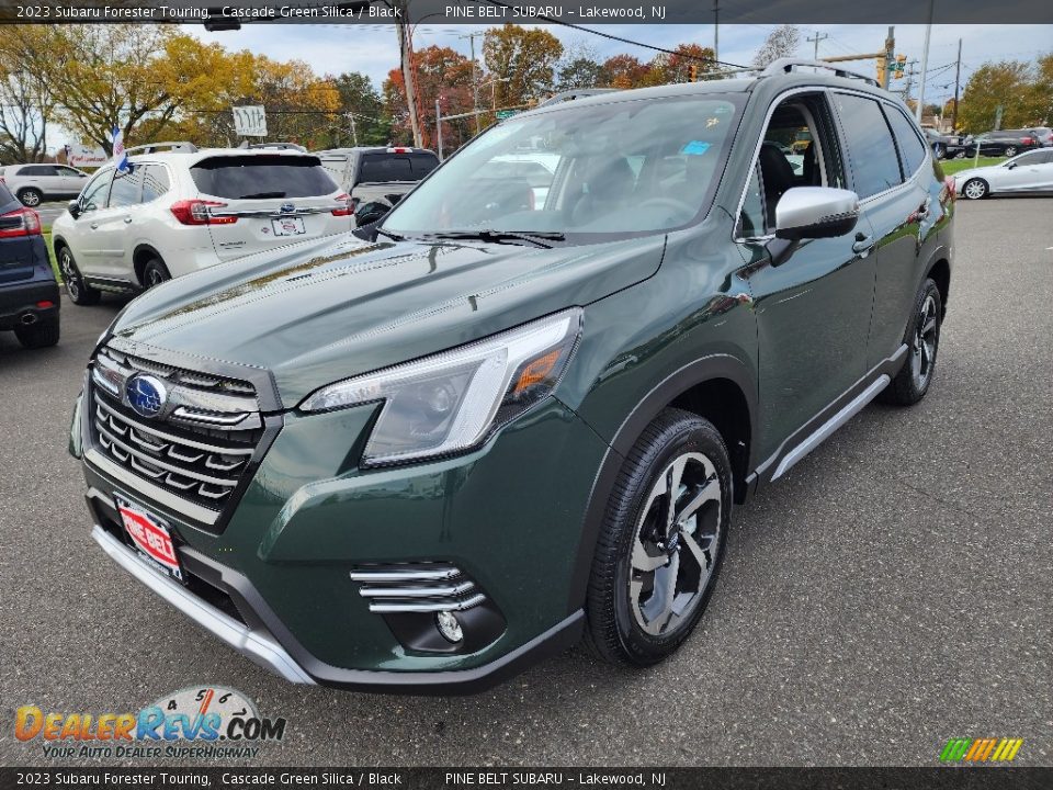 2023 Subaru Forester Touring Cascade Green Silica / Black Photo #1