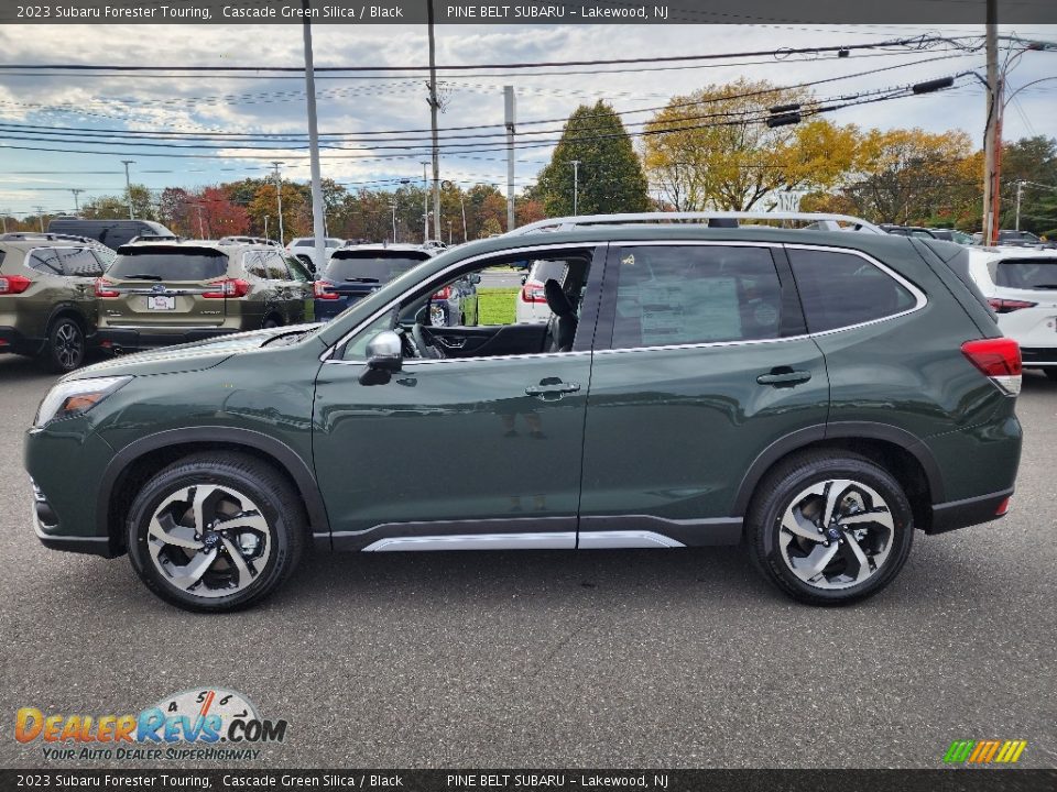 Cascade Green Silica 2023 Subaru Forester Touring Photo #3