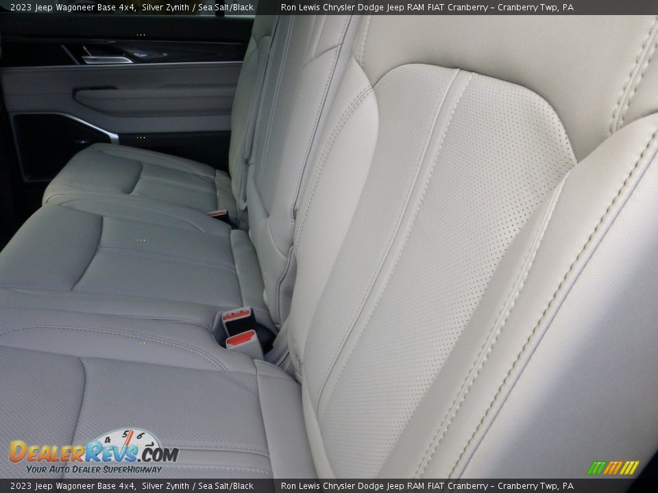 Rear Seat of 2023 Jeep Wagoneer Base 4x4 Photo #11