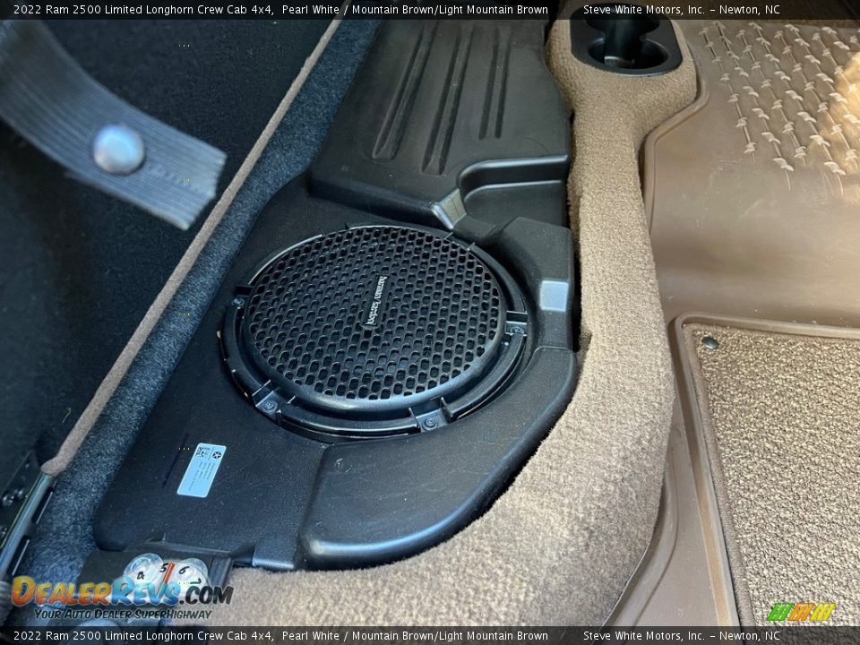Rear Seat of 2022 Ram 2500 Limited Longhorn Crew Cab 4x4 Photo #23