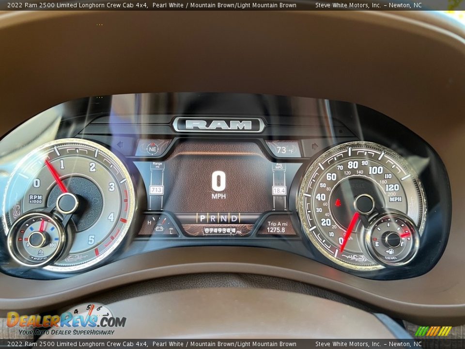 2022 Ram 2500 Limited Longhorn Crew Cab 4x4 Gauges Photo #26