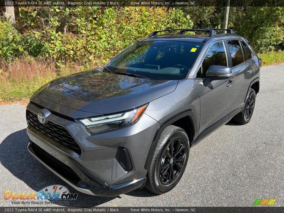 Magnetic Gray Metallic 2022 Toyota RAV4 SE AWD Hybrid Photo #2