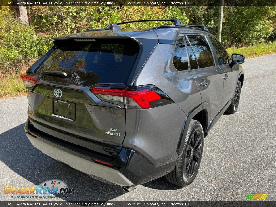 2022 Toyota RAV4 SE AWD Hybrid Magnetic Gray Metallic / Black Photo #6