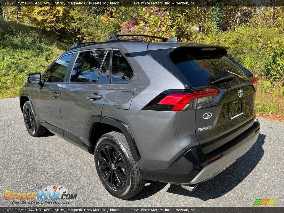 Magnetic Gray Metallic 2022 Toyota RAV4 SE AWD Hybrid Photo #8