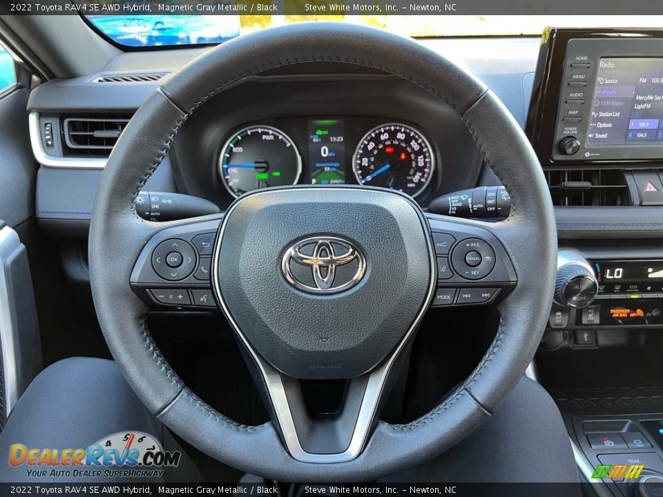 2022 Toyota RAV4 SE AWD Hybrid Steering Wheel Photo #17