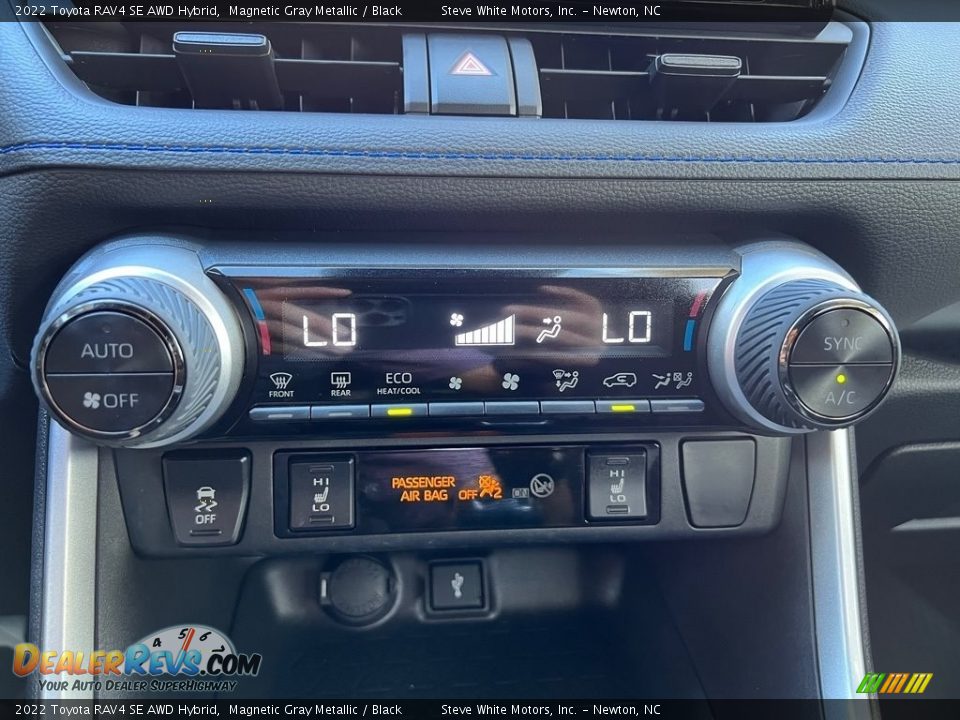 Controls of 2022 Toyota RAV4 SE AWD Hybrid Photo #21