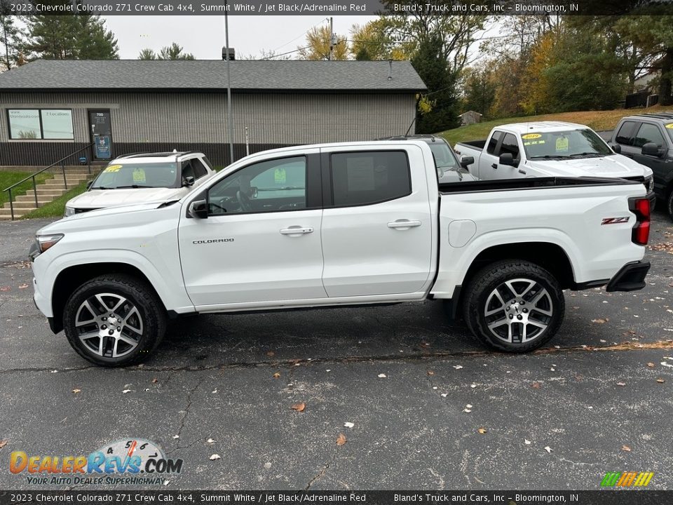 Summit White 2023 Chevrolet Colorado Z71 Crew Cab 4x4 Photo #1