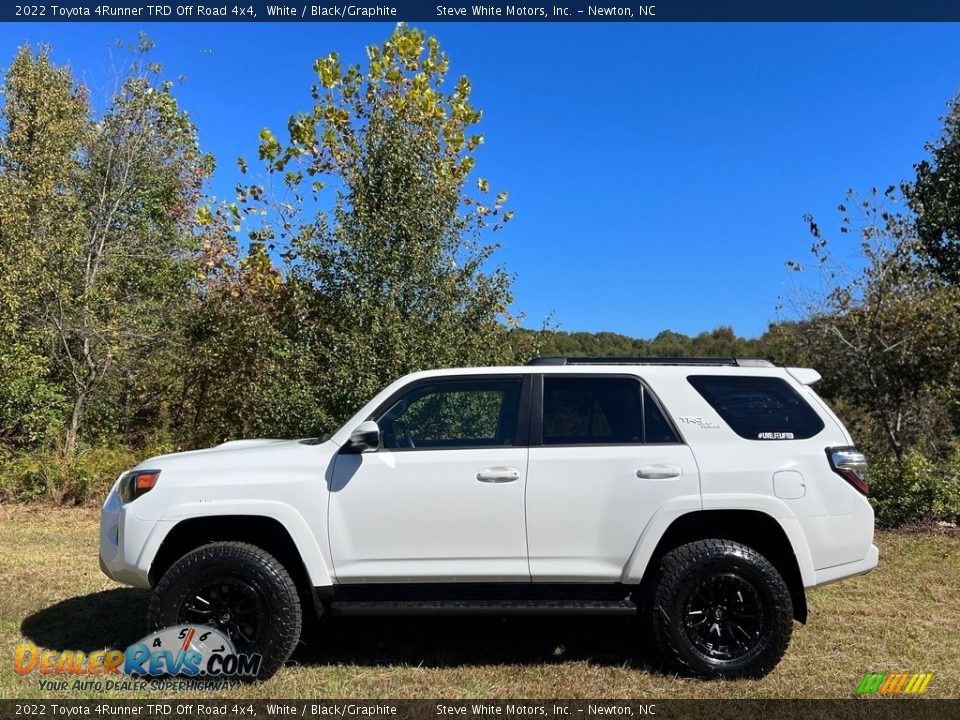 White 2022 Toyota 4Runner TRD Off Road 4x4 Photo #1