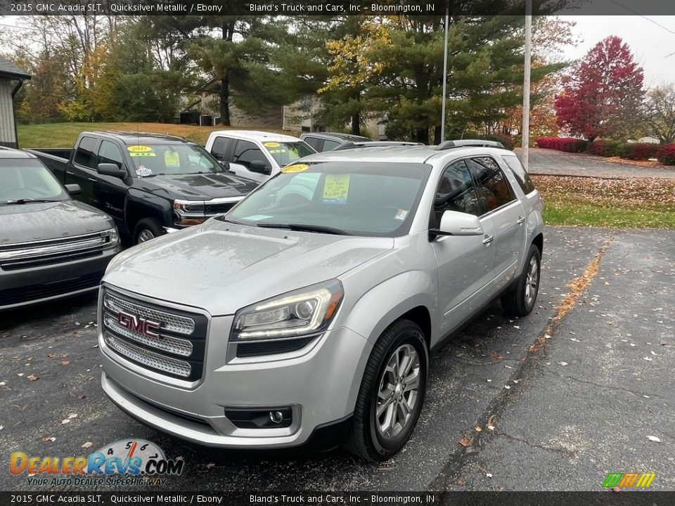 2015 GMC Acadia SLT Quicksilver Metallic / Ebony Photo #2