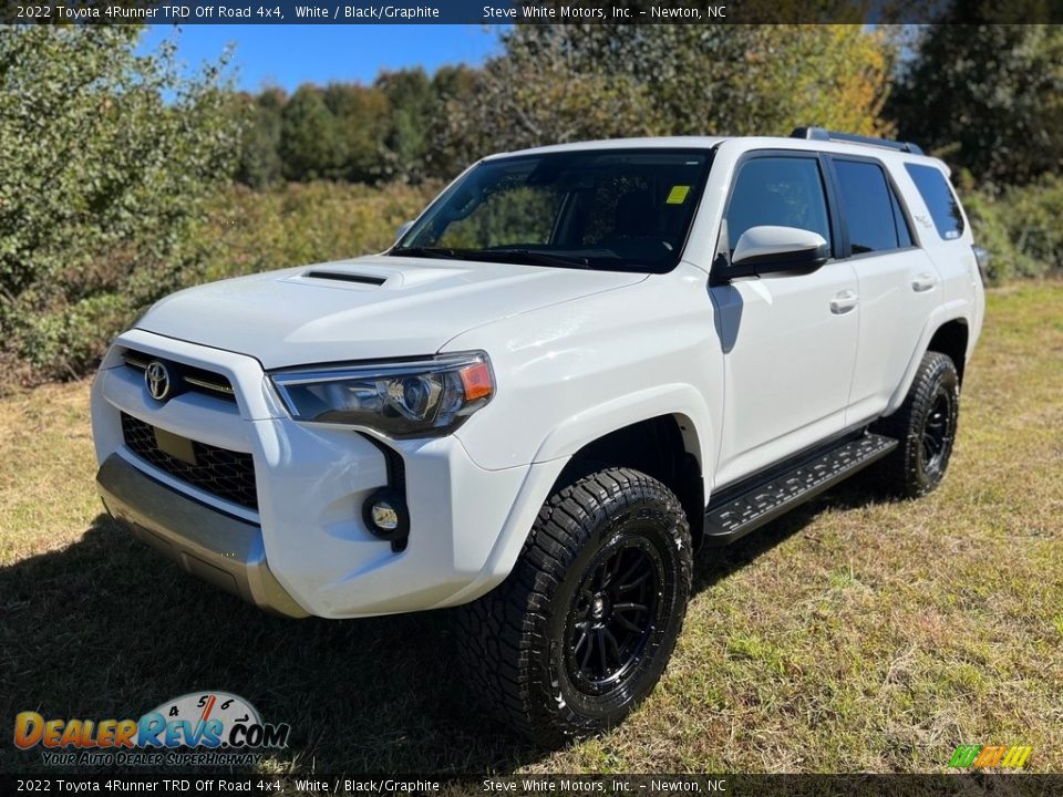 White 2022 Toyota 4Runner TRD Off Road 4x4 Photo #2