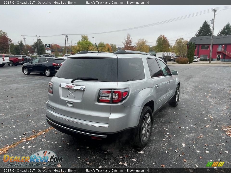 2015 GMC Acadia SLT Quicksilver Metallic / Ebony Photo #5