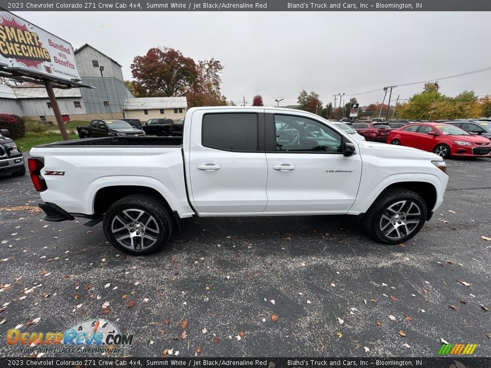 Summit White 2023 Chevrolet Colorado Z71 Crew Cab 4x4 Photo #5