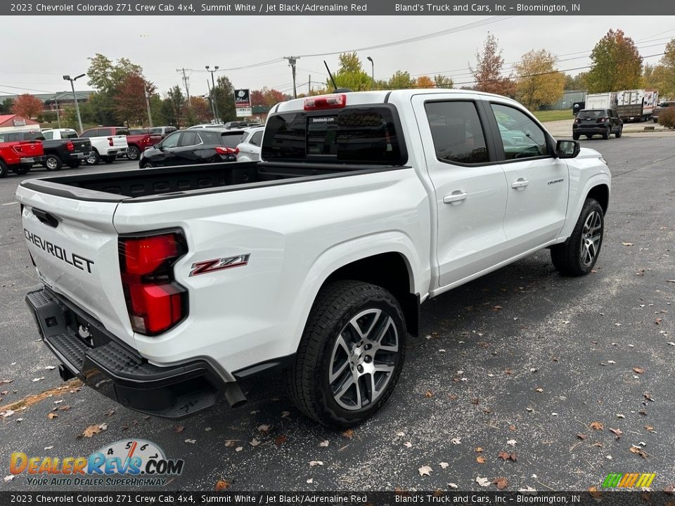 Summit White 2023 Chevrolet Colorado Z71 Crew Cab 4x4 Photo #6