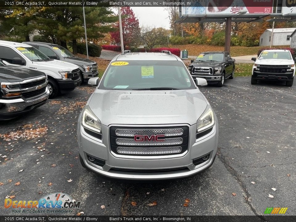 2015 GMC Acadia SLT Quicksilver Metallic / Ebony Photo #7