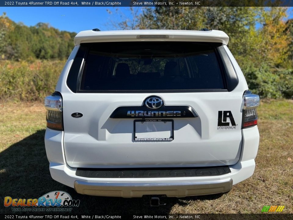 2022 Toyota 4Runner TRD Off Road 4x4 White / Black/Graphite Photo #7