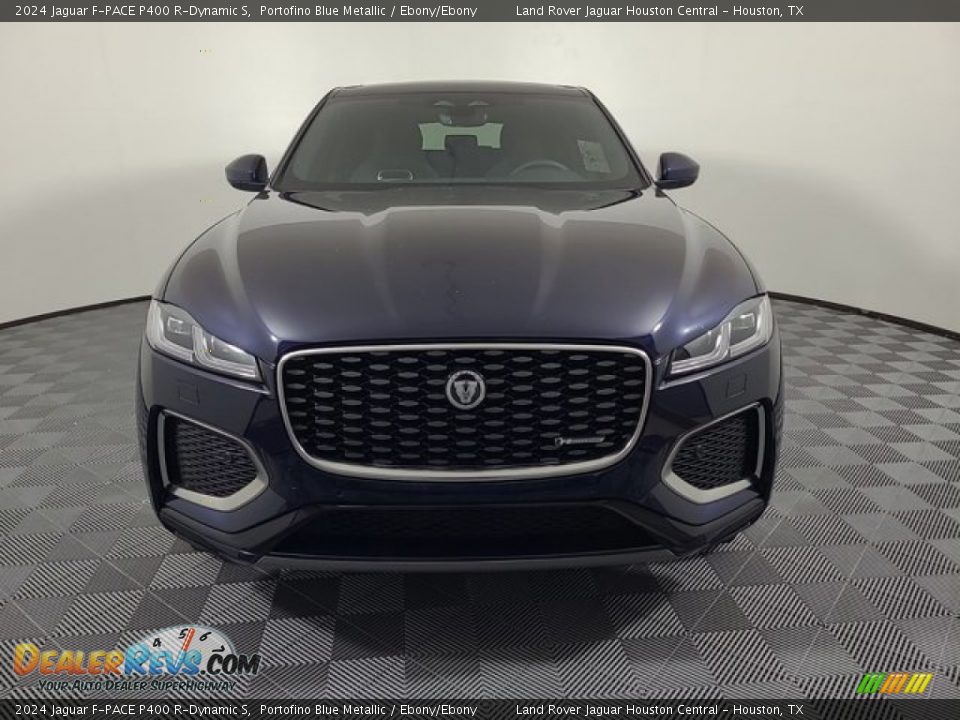 2024 Jaguar F-PACE P400 R-Dynamic S Portofino Blue Metallic / Ebony/Ebony Photo #8