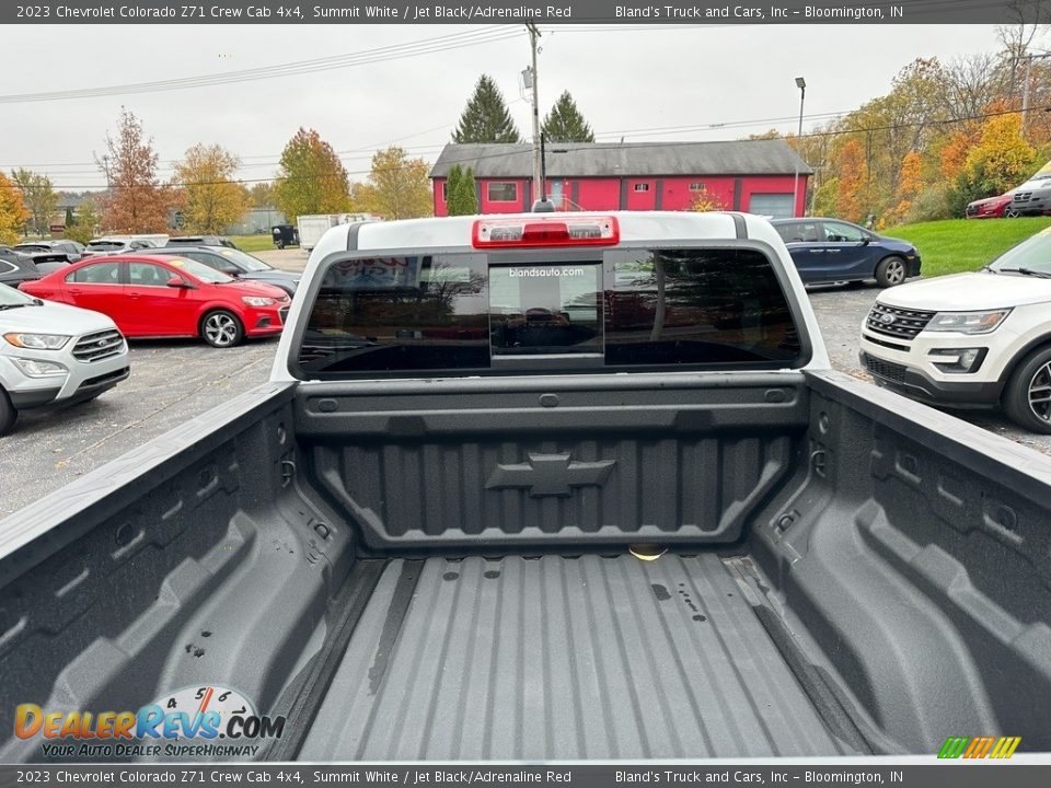 2023 Chevrolet Colorado Z71 Crew Cab 4x4 Summit White / Jet Black/Adrenaline Red Photo #8