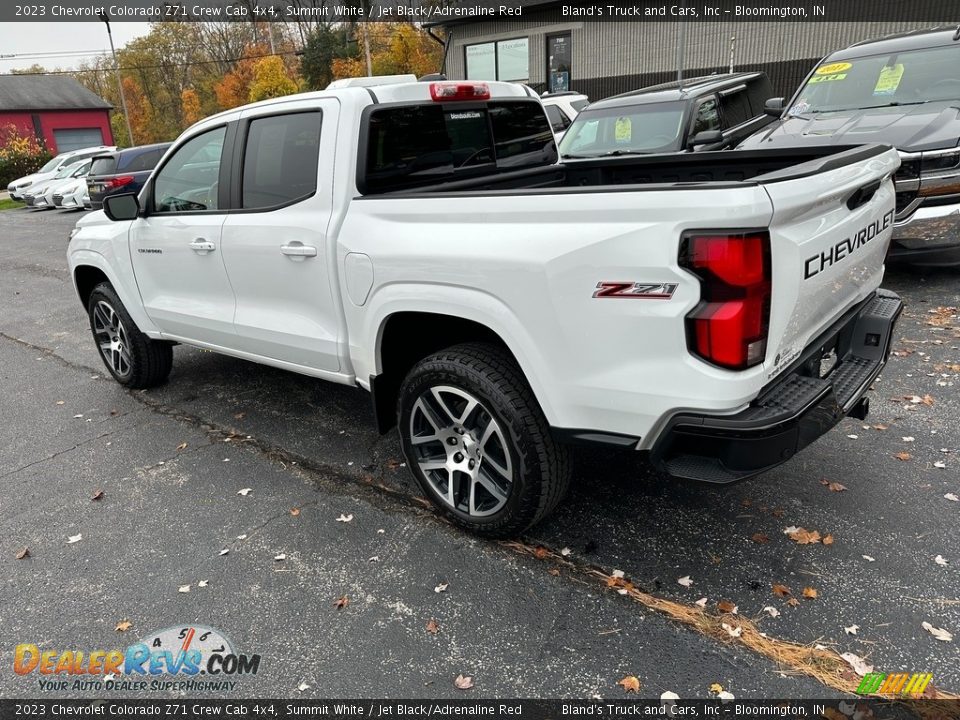 Summit White 2023 Chevrolet Colorado Z71 Crew Cab 4x4 Photo #9