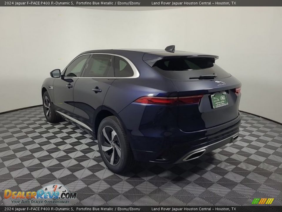 2024 Jaguar F-PACE P400 R-Dynamic S Portofino Blue Metallic / Ebony/Ebony Photo #10