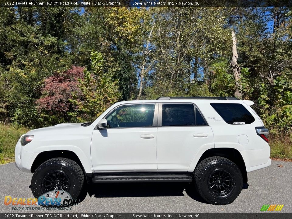 White 2022 Toyota 4Runner TRD Off Road 4x4 Photo #9