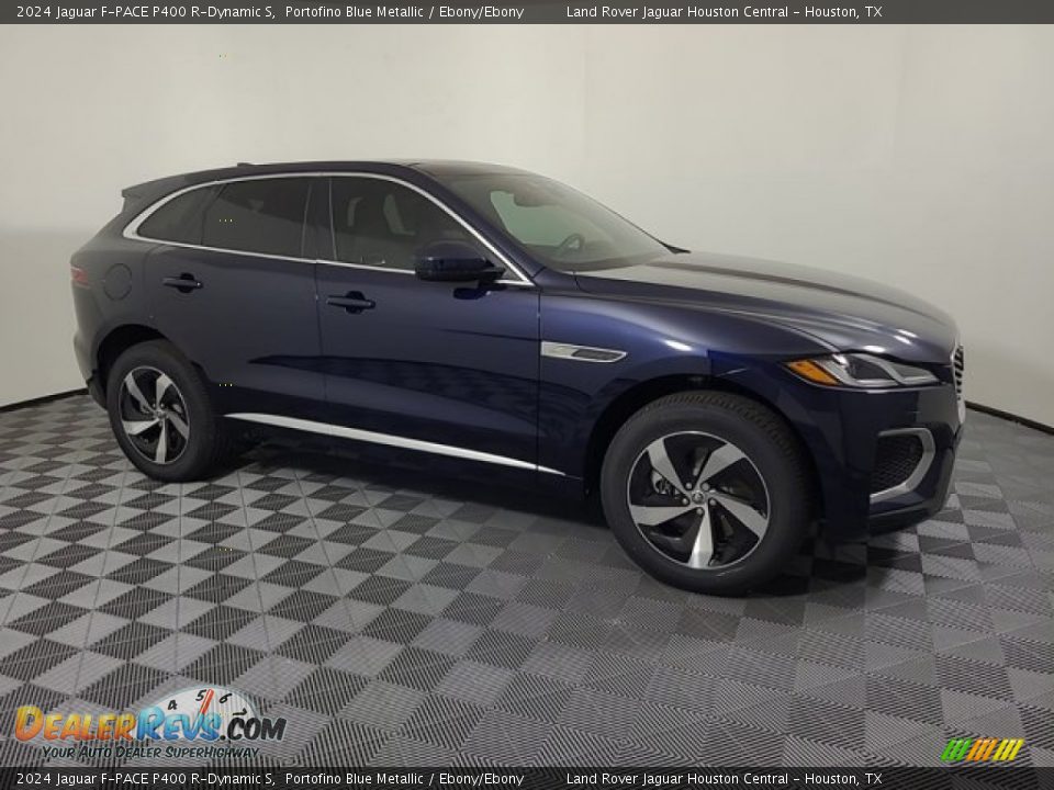 Portofino Blue Metallic 2024 Jaguar F-PACE P400 R-Dynamic S Photo #11