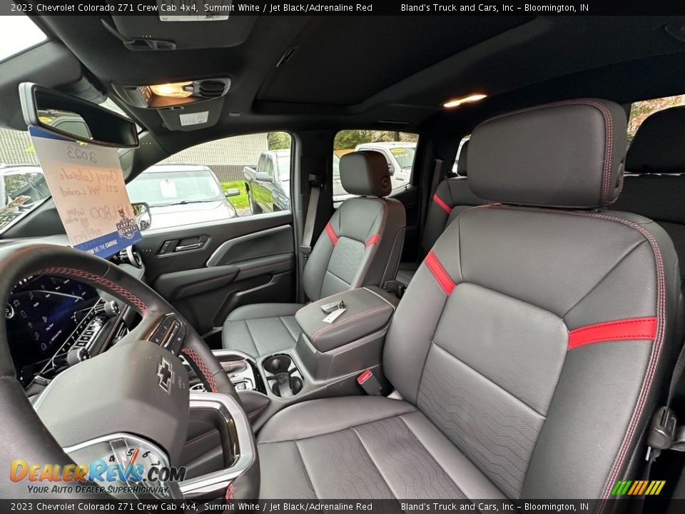 Front Seat of 2023 Chevrolet Colorado Z71 Crew Cab 4x4 Photo #13