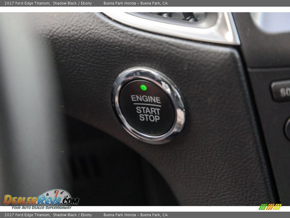 Controls of 2017 Ford Edge Titanium Photo #12