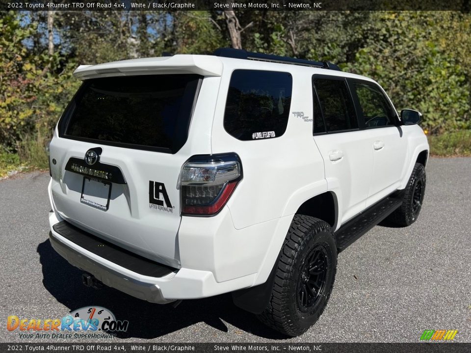 2022 Toyota 4Runner TRD Off Road 4x4 White / Black/Graphite Photo #14