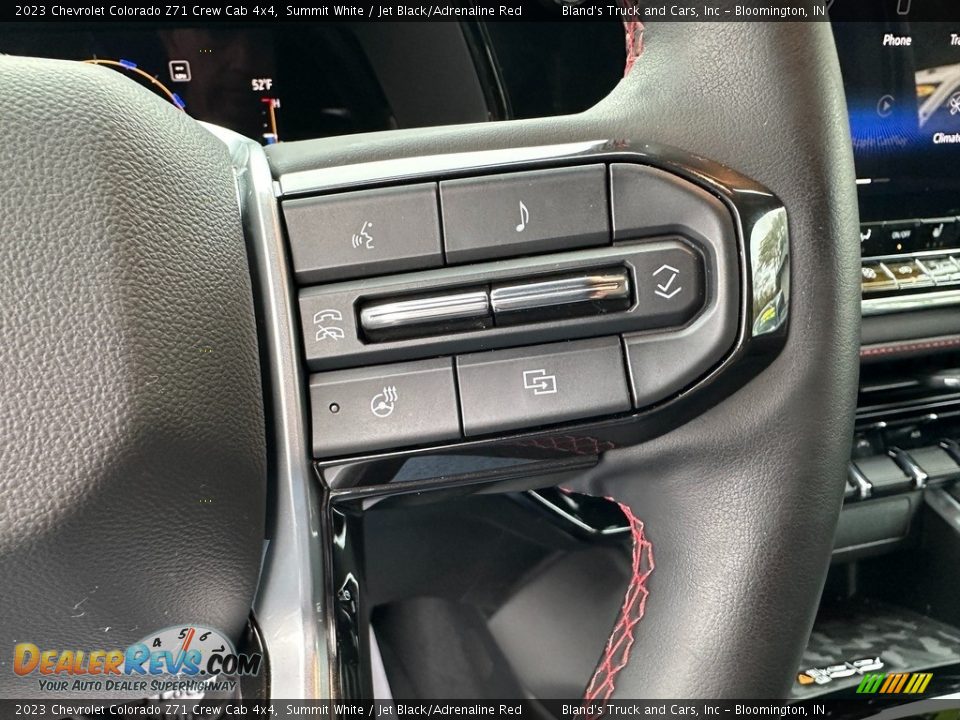 2023 Chevrolet Colorado Z71 Crew Cab 4x4 Steering Wheel Photo #16